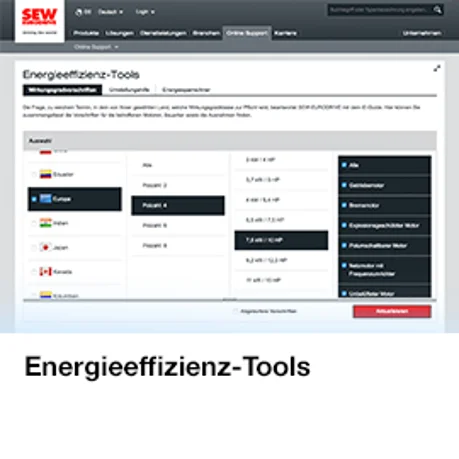 Energieeffizienz-Tools