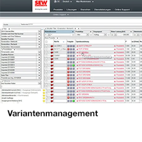 Variantenmanagement