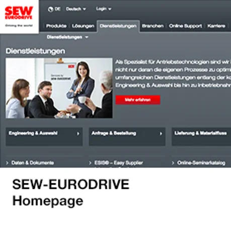 SEW-EURODRIVE Homepage