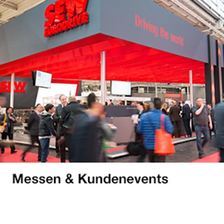 Messen und Kundenevents