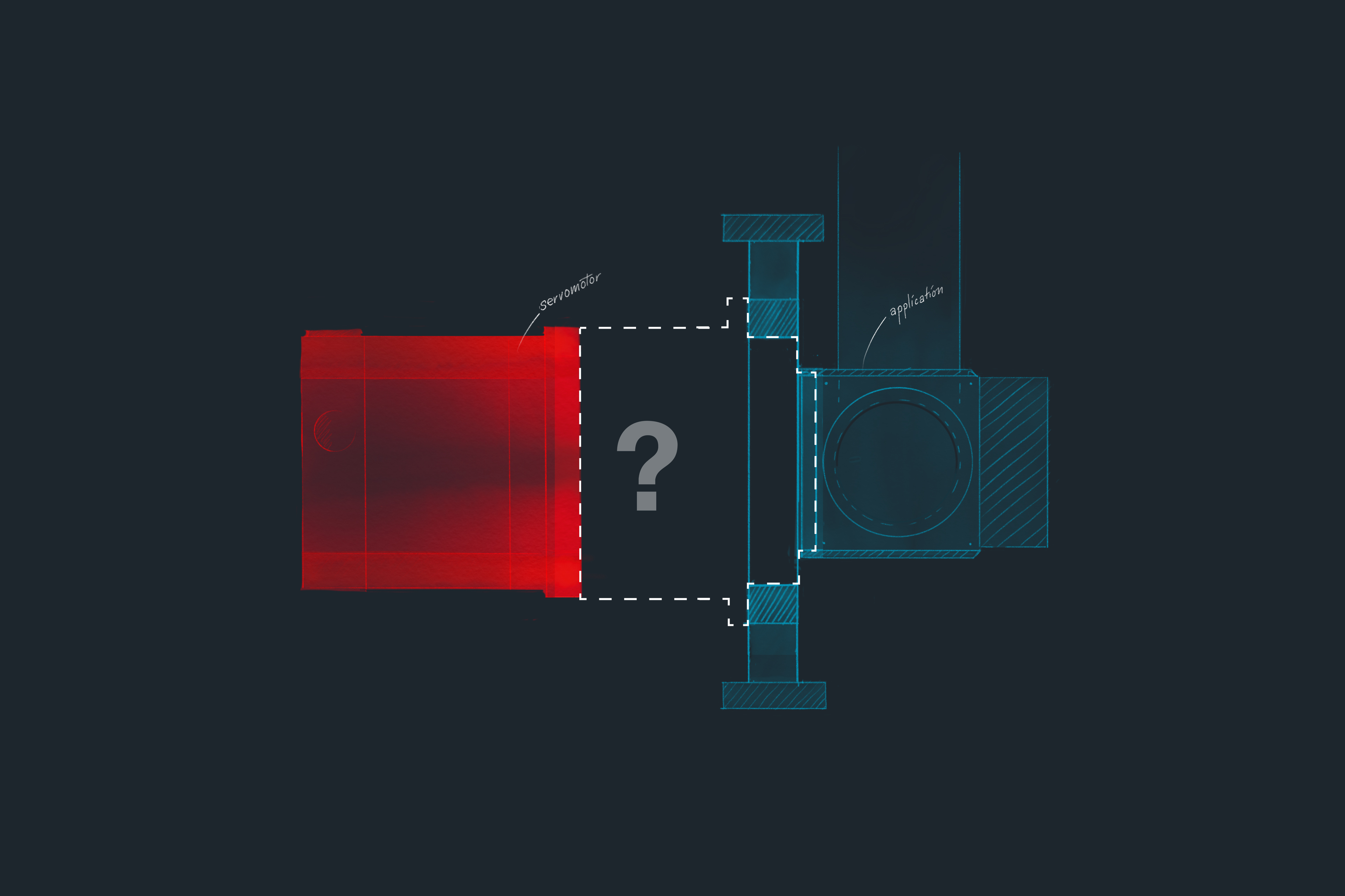 We close the gap between the servomotor and the application