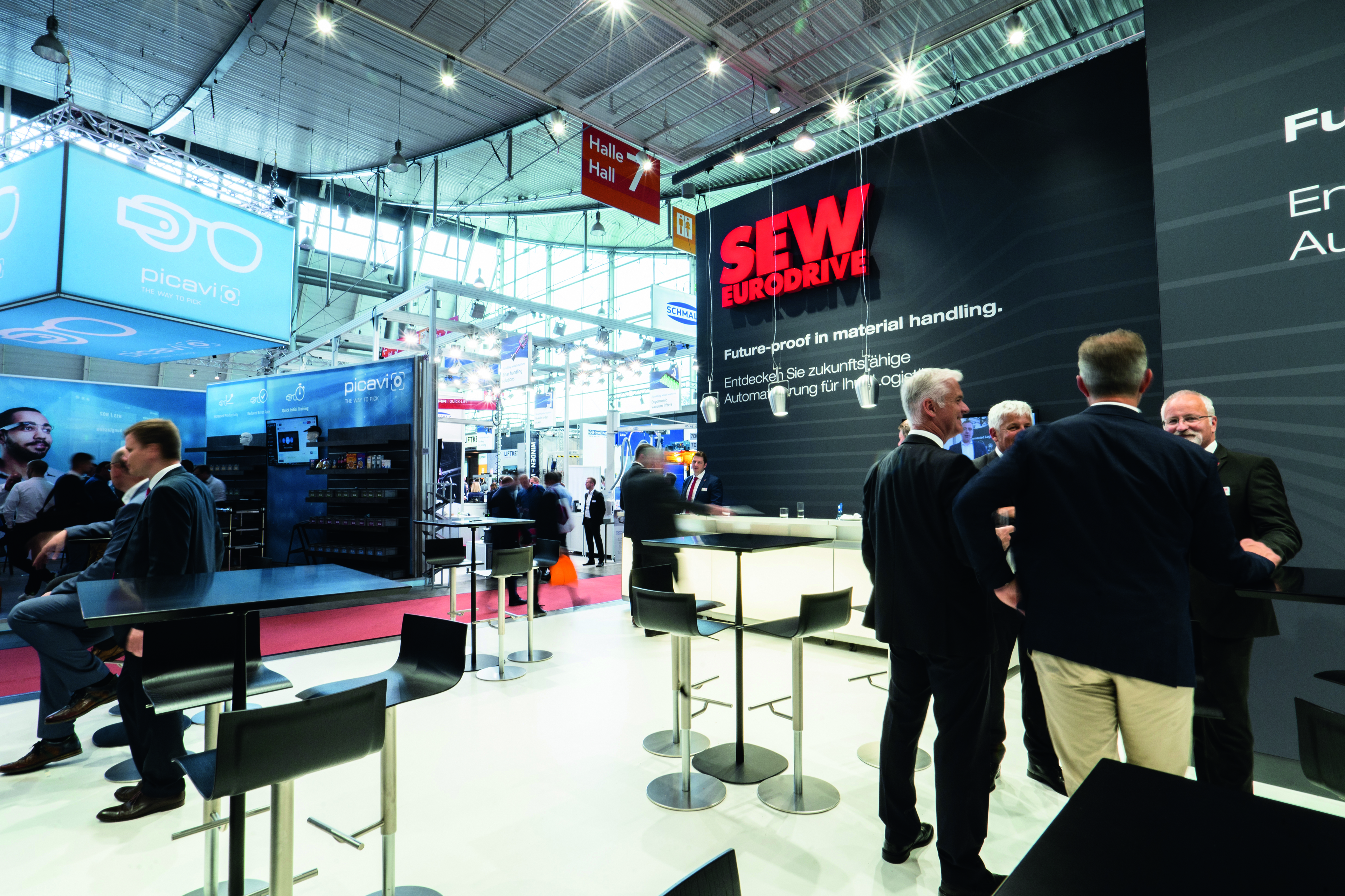 Messestand SEW-EURODRIVE