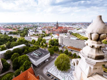 Blick auf Hannover