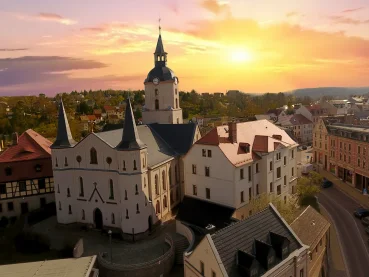 Blick auf Meerane