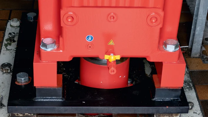 X series helical gear unit for surface aerators