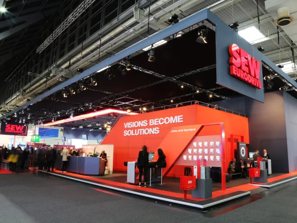 HANNOVER MESSE Messestand / Personalbereich