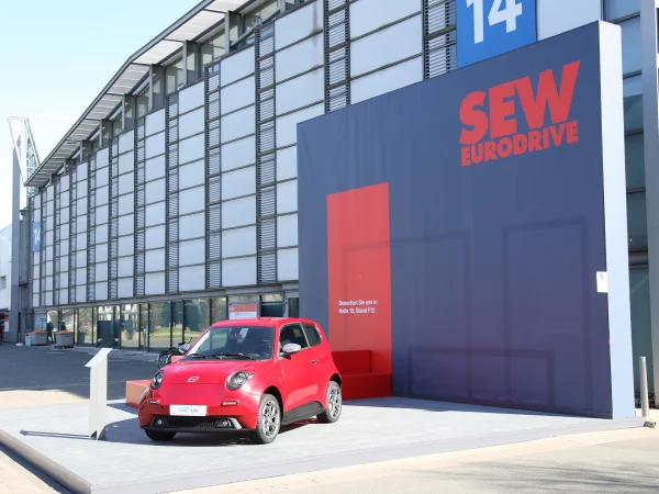 HANNOVER MESSE / Außenbereich / e.GO