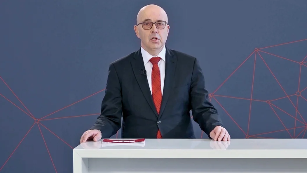 Johann Soder, COO, eröffnet den ganztägigen Livestreaming-Event
