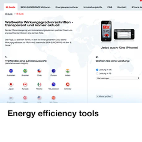 Energieeffizienz-Tools