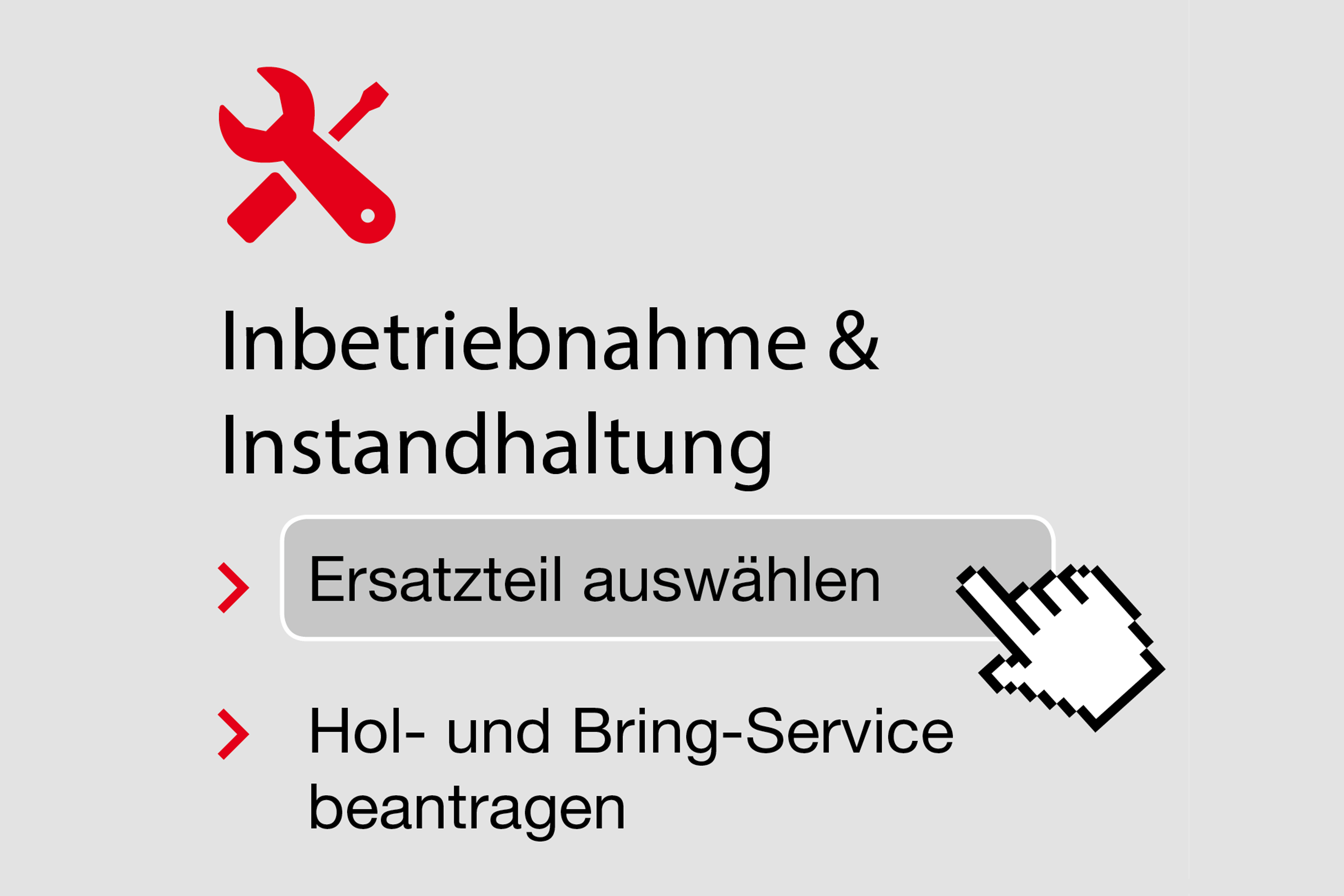 Skärmdump – Onlinesupport från SEW-EURODRIVE
