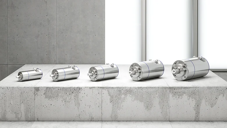 Stainless steel servo gearmotors from the PSH..CM2H.. series