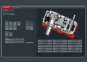 Software interface with detailed overview of an individual gear unit