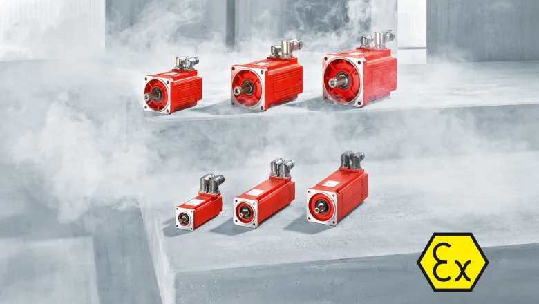 Explosion-proof servomotors