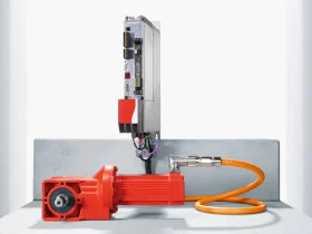 MOVILINK® DDI digital motor interface on gray concrete block