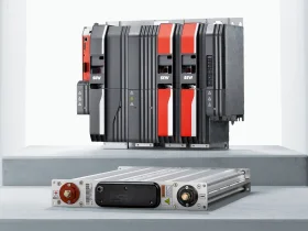 MOVIDRIVE® application inverter and capacitor storage on concrete stairs