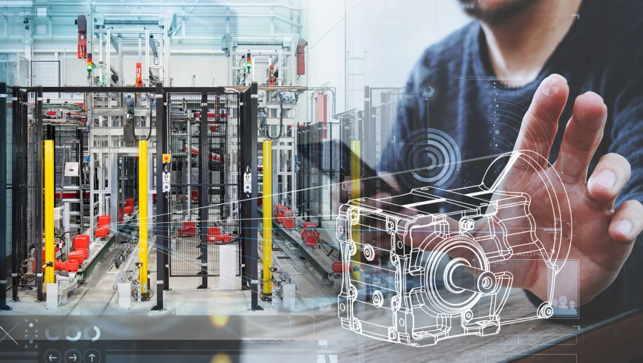 VR technology can be used to plan and optimize systems, processes and entire factories from the outset.