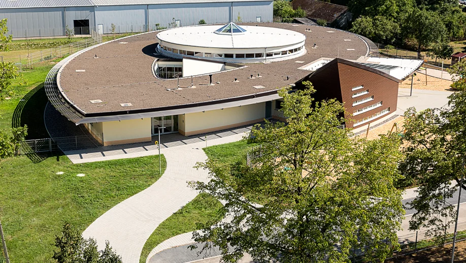 The company's daycare center