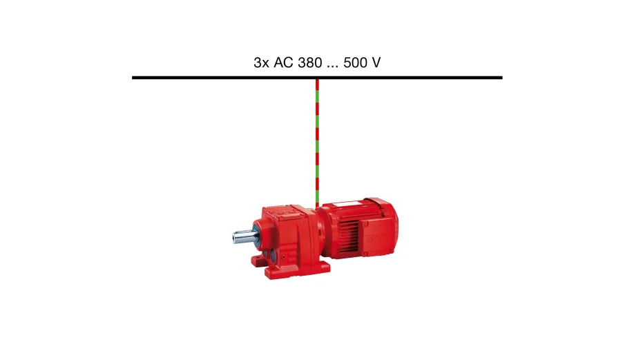 In generator mode, energy flows back into the grid